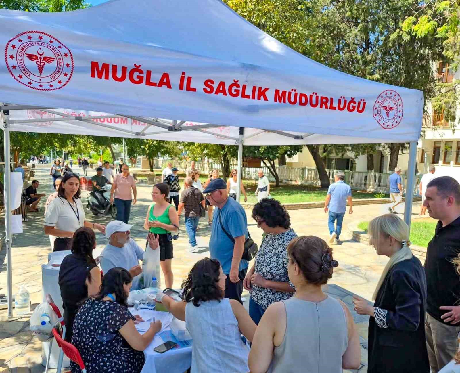 Menteşe’de Halk Sağlığı Haftası etkinliği