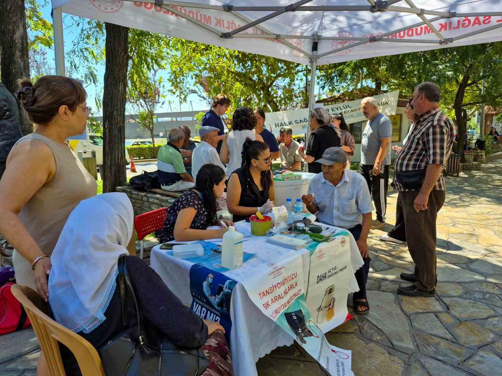 Menteşe’de Halk Sağlığı Haftası etkinliği