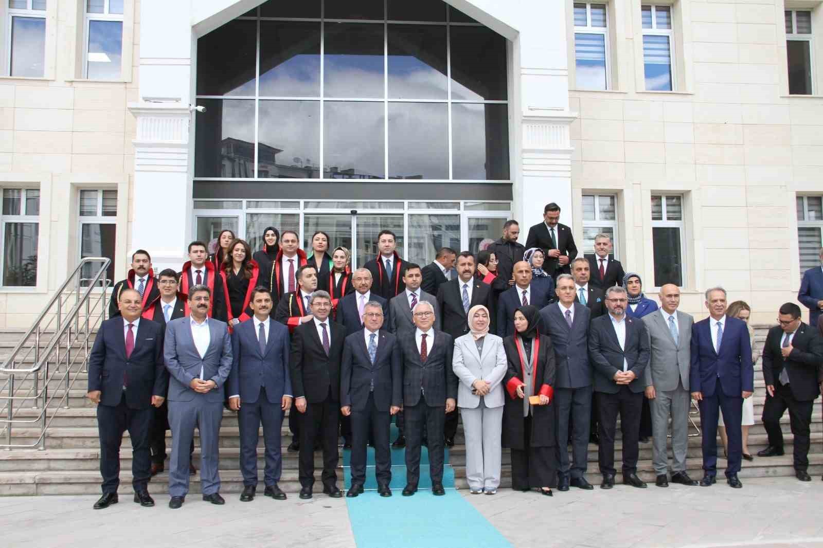 Suşehri Ağır Ceza Mahkemesi ve yeni adli yıl açılışı gerçekleştirildi