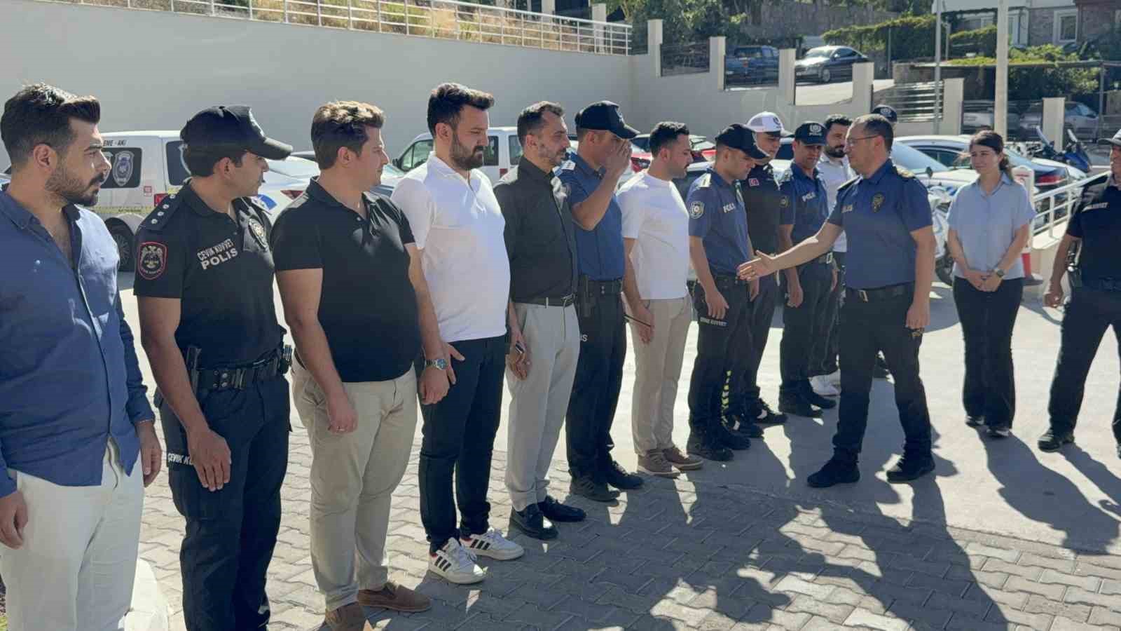 Bodrum Emniyetinde görev değişimi