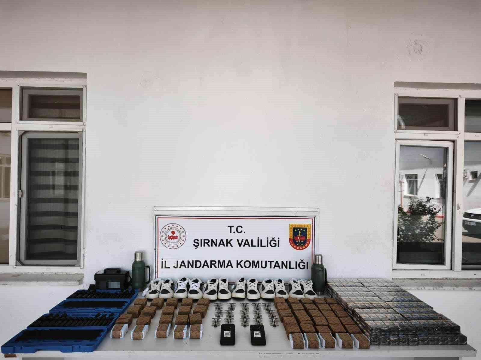 Şırnak’ta jandarmadan kaçakçılık operasyonu