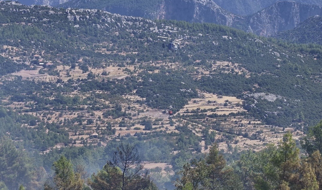 Burdur’da orman yangını kontrol altına alındı