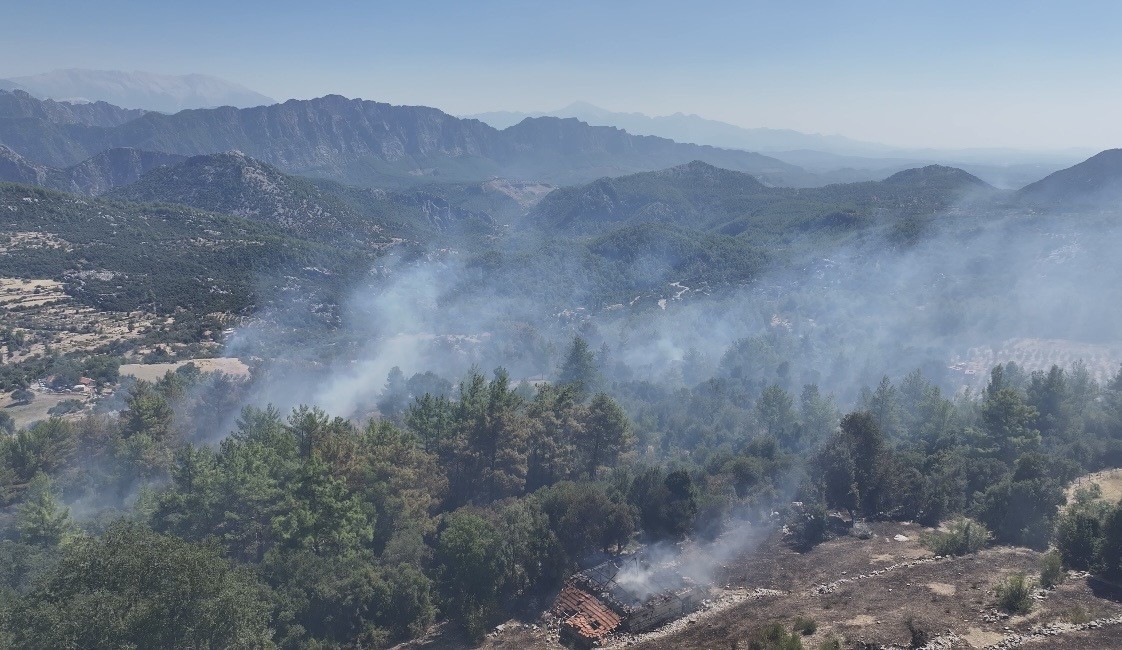 Burdur’da orman yangını kontrol altına alındı