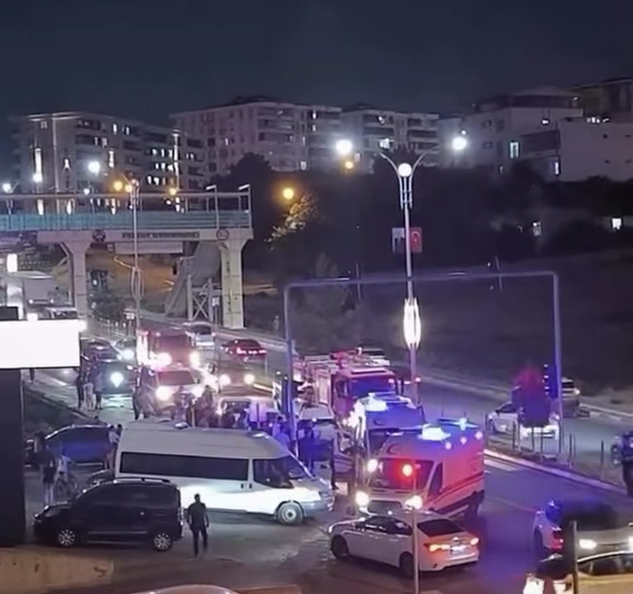 Siirt’te zincirleme kaza: 2 yaralı