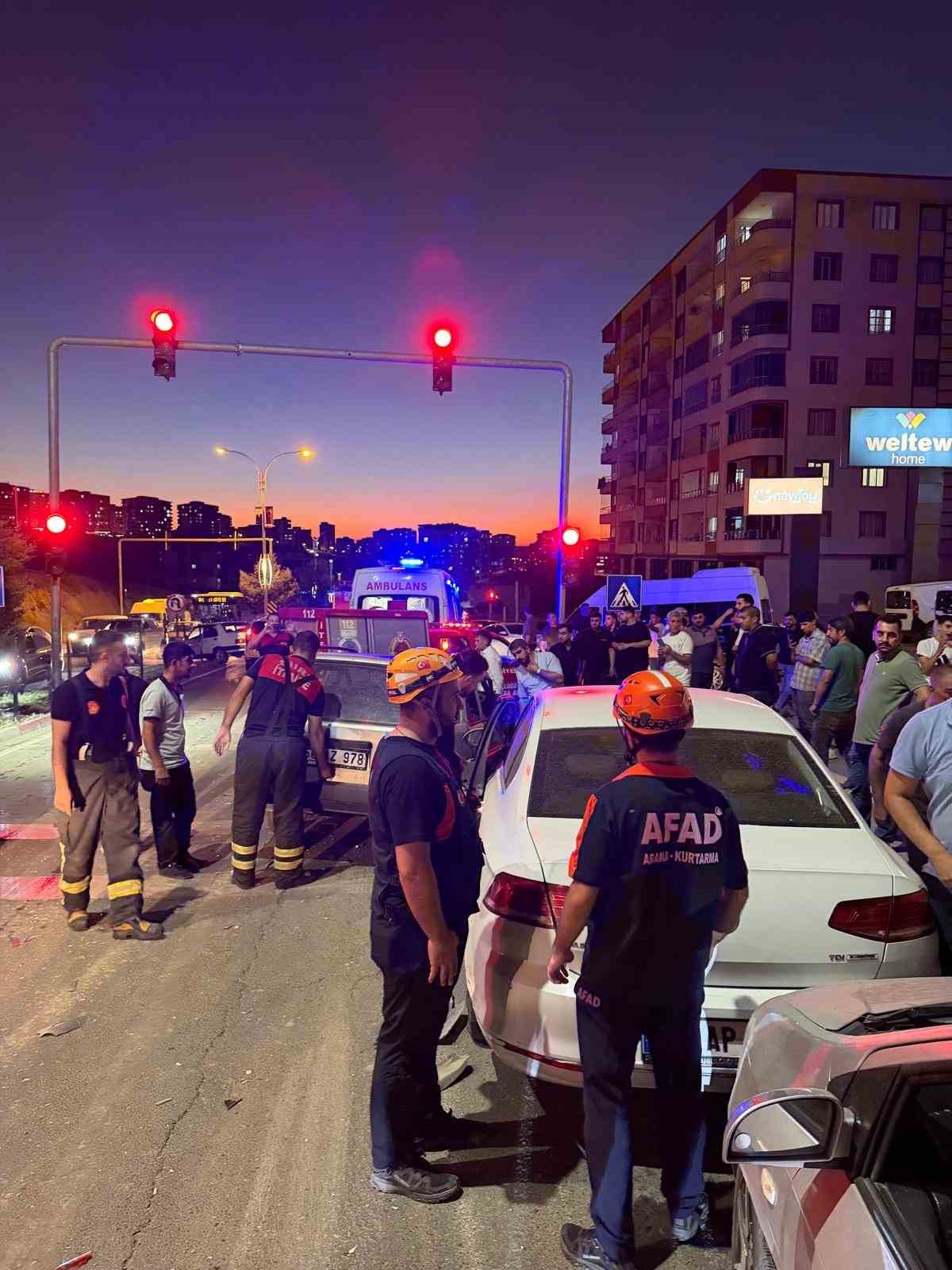 Siirt’te zincirleme kaza: 2 yaralı