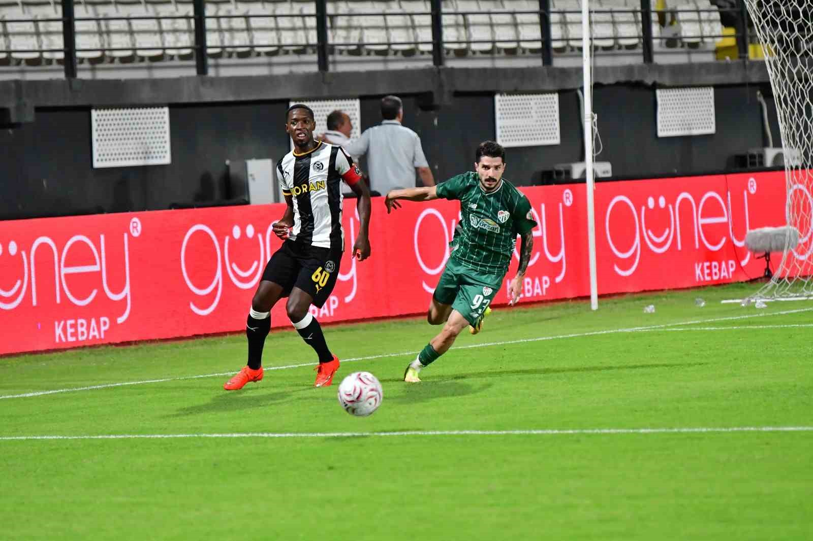 Trendyol 1. Lig: Manisa FK: 1 - Bursaspor: 2