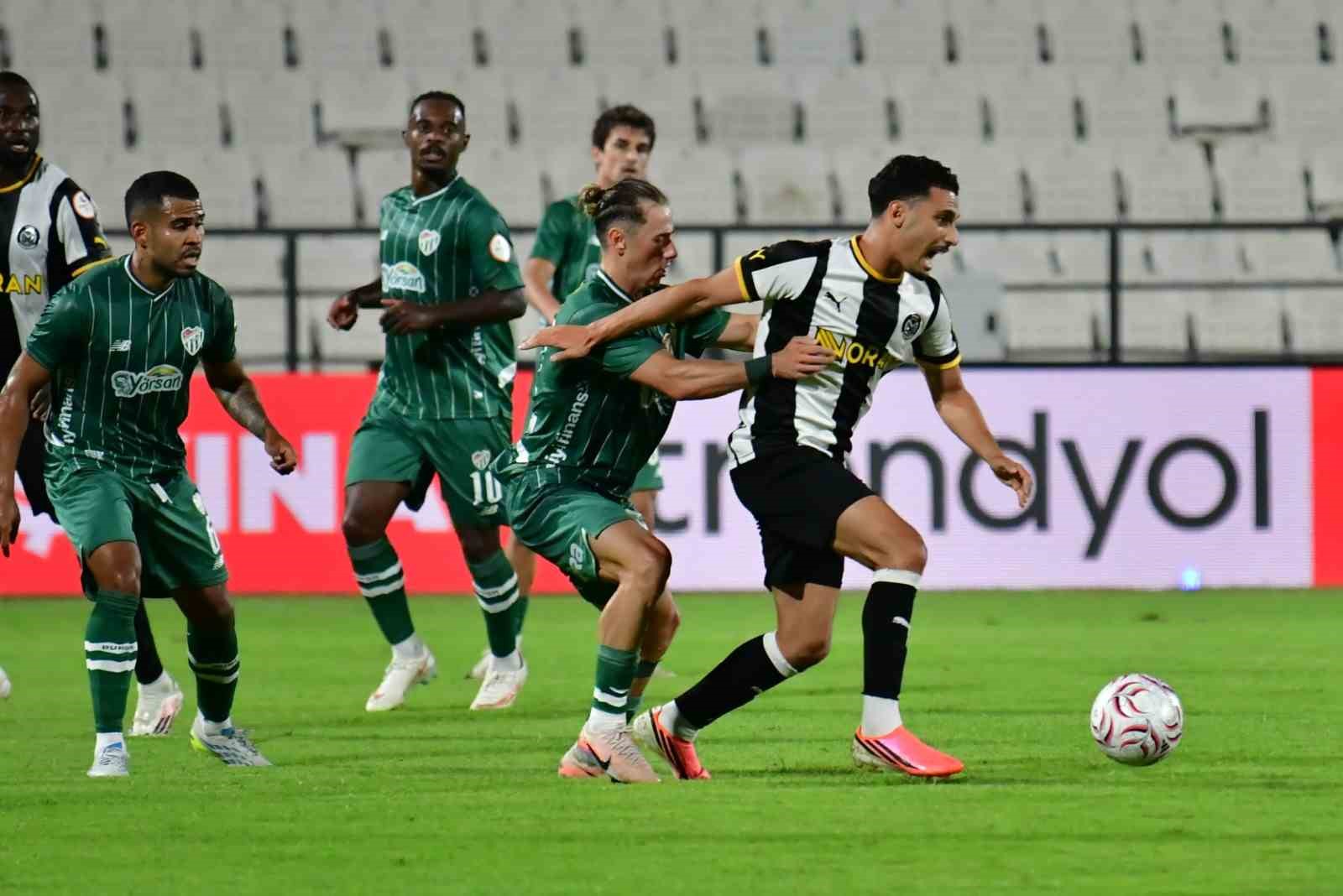 Trendyol 1. Lig: Manisa FK: 1 - Bursaspor: 2
