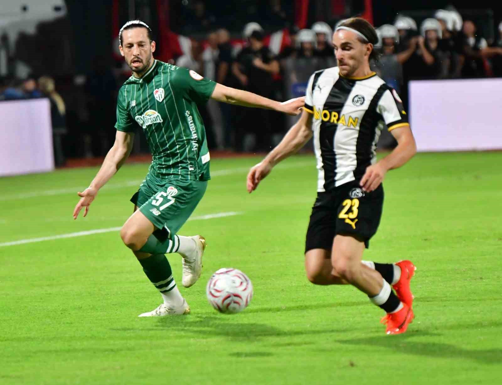 Trendyol 1. Lig: Manisa FK: 1 - Bursaspor: 2