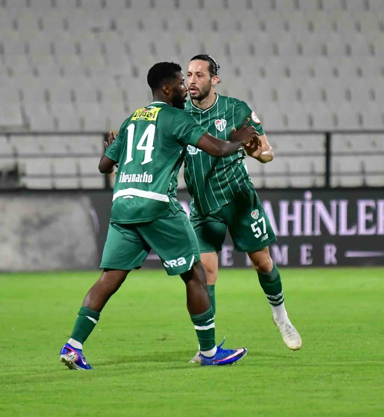 Trendyol 1. Lig: Manisa FK: 1 - Bursaspor: 2