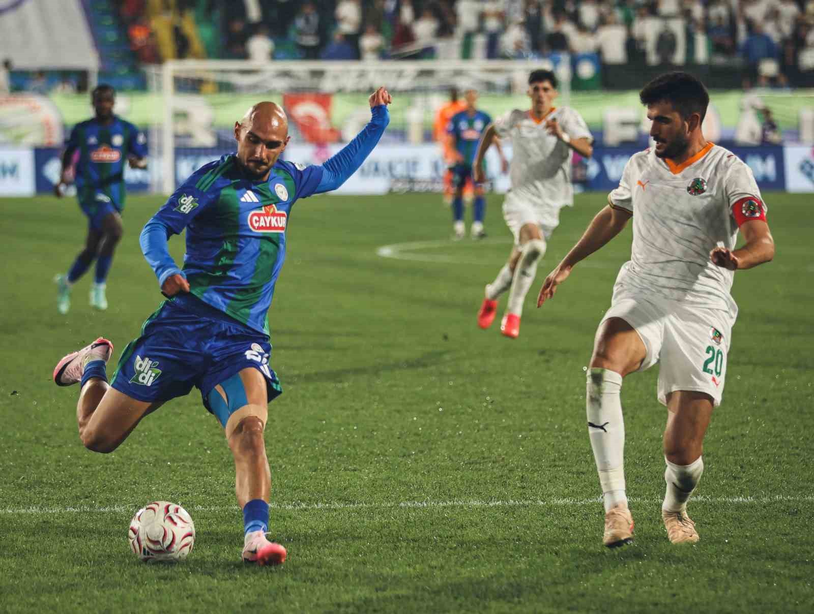 Trendyol Süper Lig: Çaykur Rizespor: 0 - Alanyaspor: 1 (Maç sonucu)
