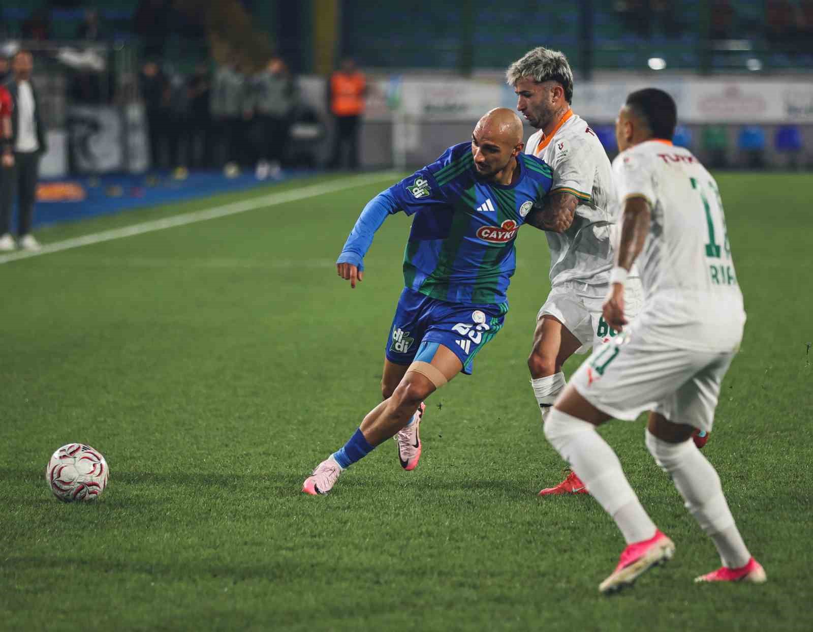 Trendyol Süper Lig: Çaykur Rizespor: 0 - Alanyaspor: 1 (Maç sonucu)
