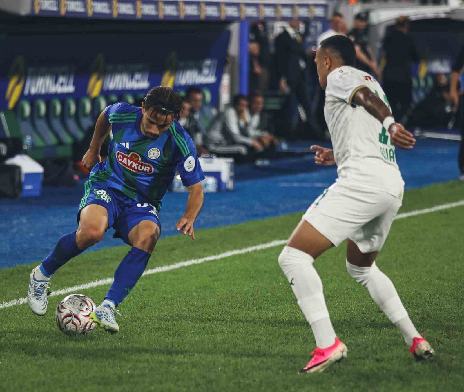 Trendyol Süper Lig: Çaykur Rizespor: 0 - Alanyaspor: 1 (Maç sonucu)