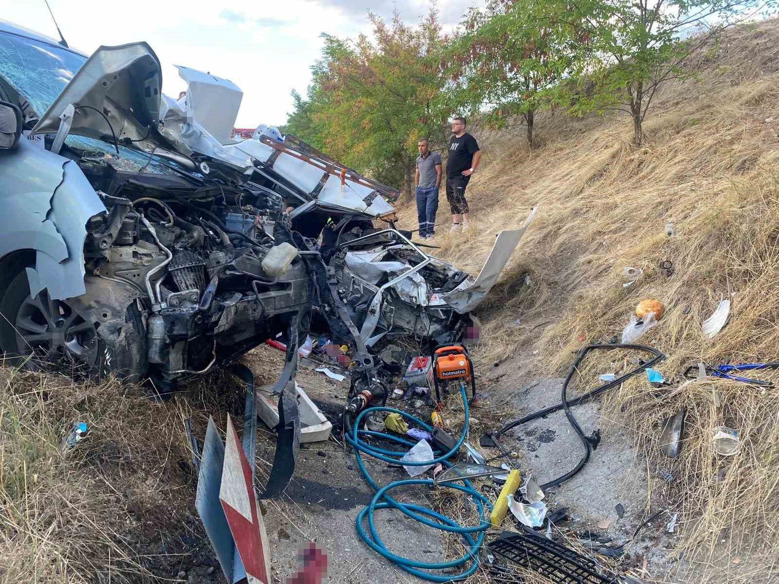 Sinop’ta trafik kazası: 1 ölü, 5 yaralı