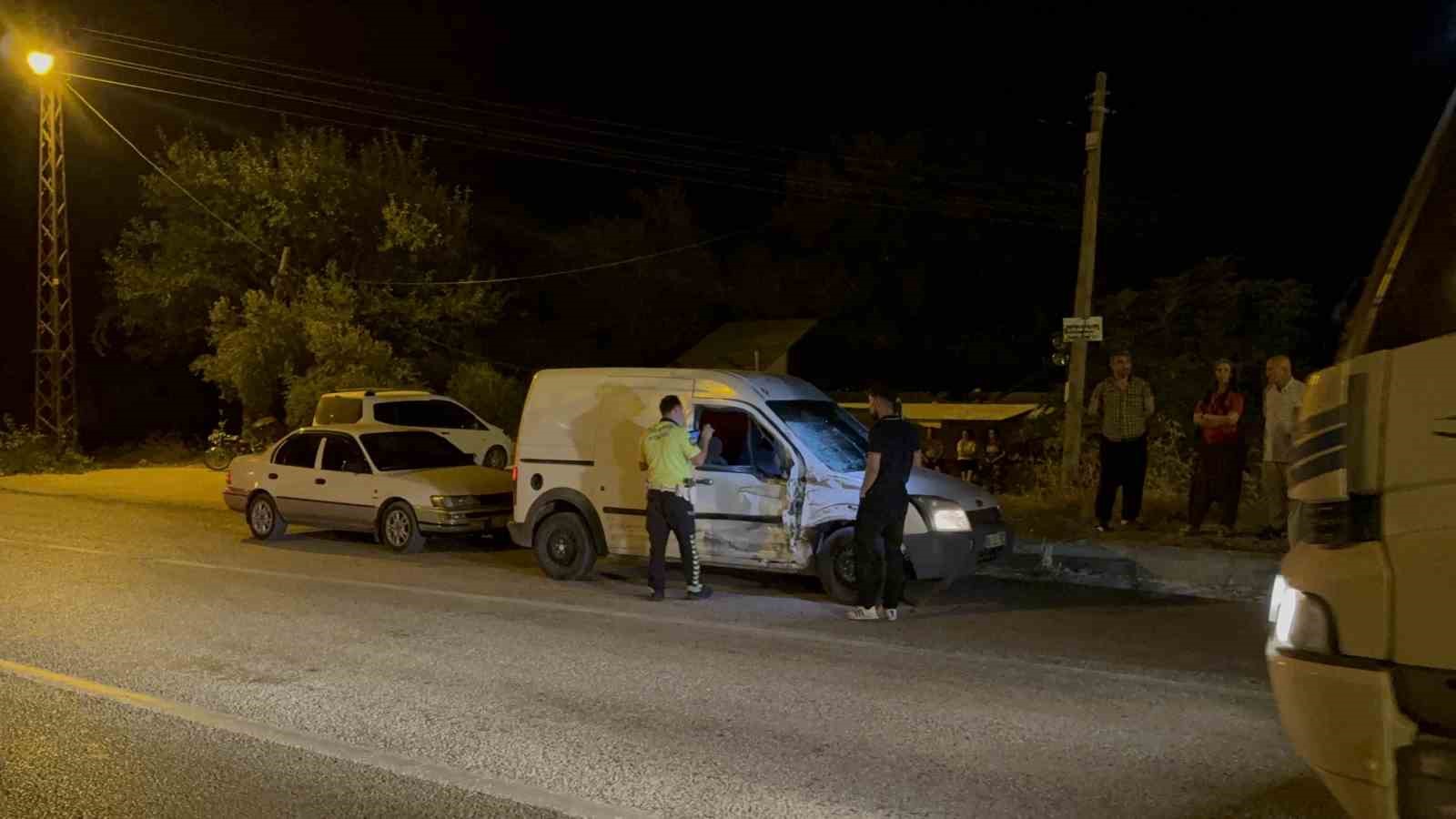 Osmaniye’de motosiklet ile hafif ticari araç çarpıştı: 1 ölü