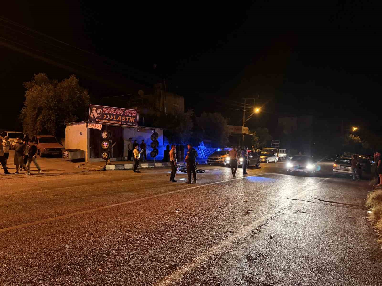 Osmaniye’de motosiklet ile hafif ticari araç çarpıştı: 1 ölü