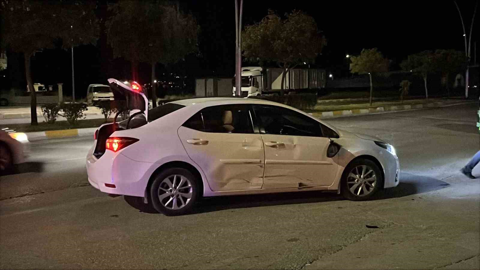 Çorum’da otomobil ile motosiklet çarpıştı: 1 yaralı