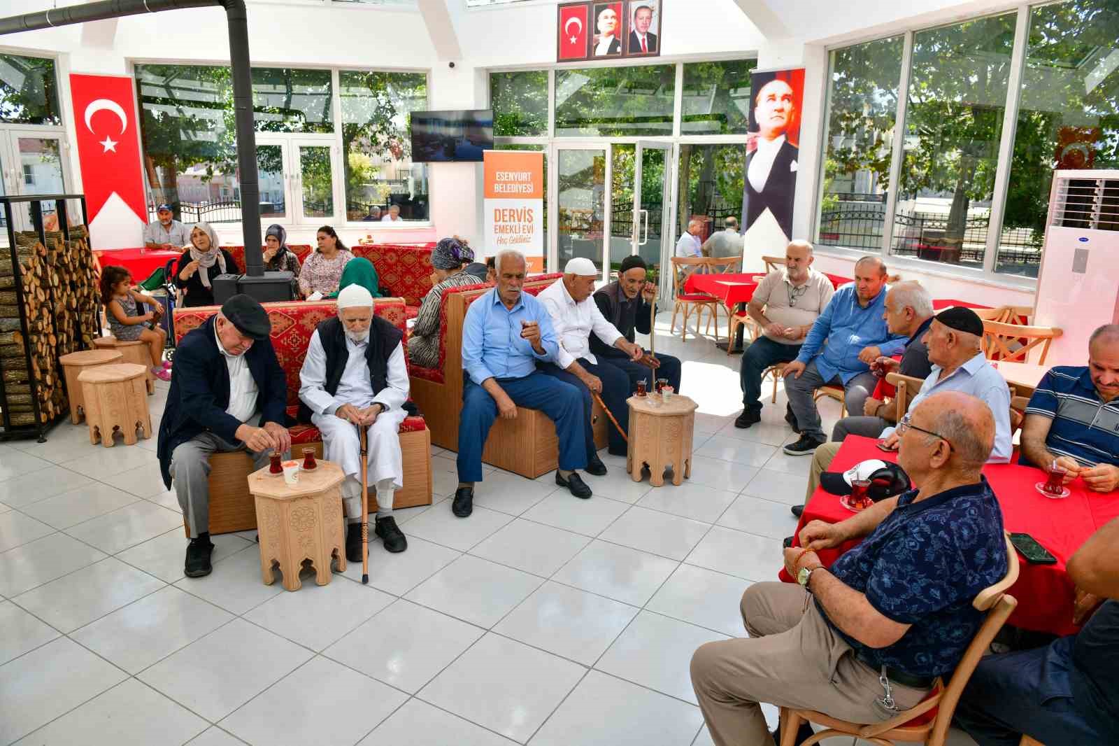 Esenyurtluların yeni gözdesi: Derviş Emekli Evi