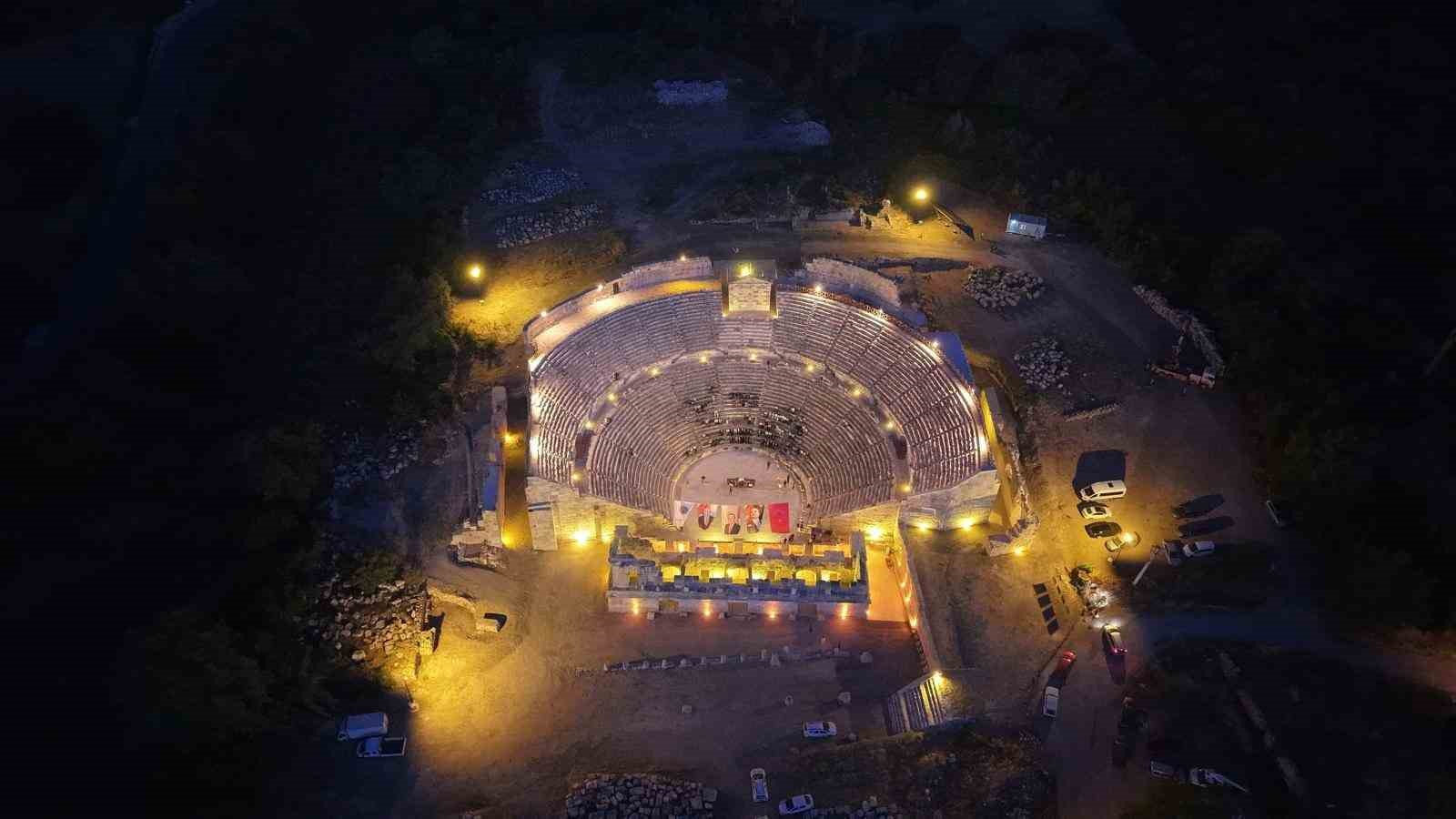 Seydikemer Belediyesi Meclisi Tlos Antik Kenti’nde toplandı