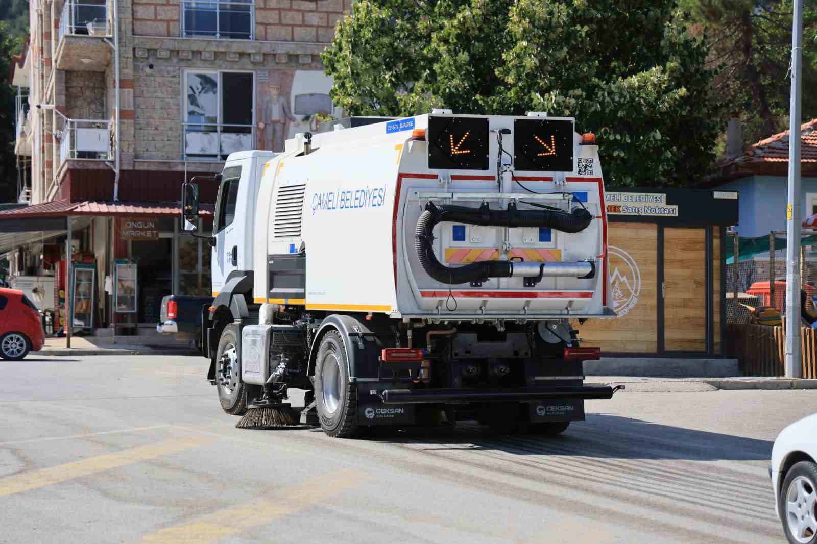 Çameli Belediyesinin araç filosu güçleniyor