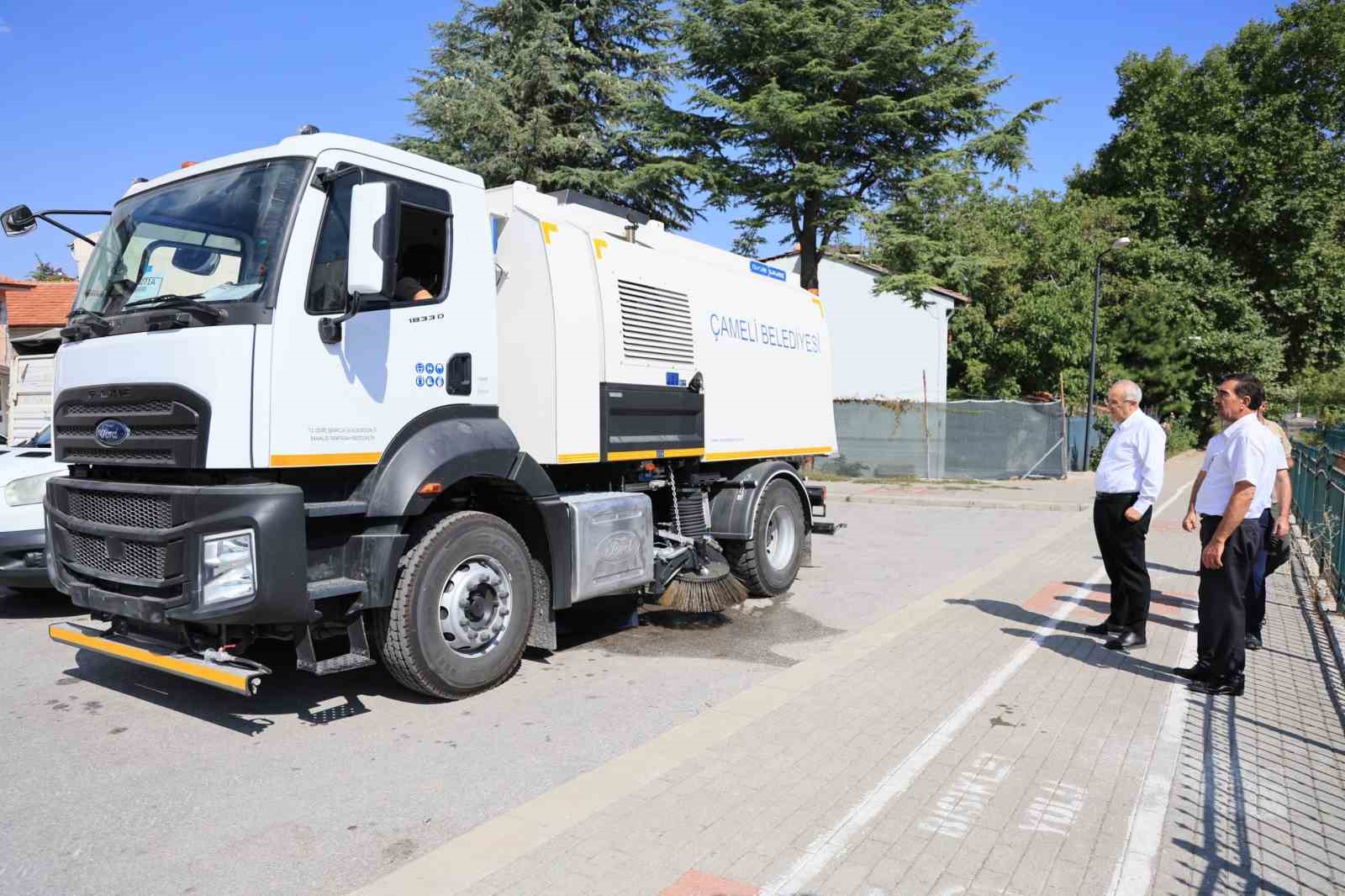 Çameli Belediyesinin araç filosu güçleniyor