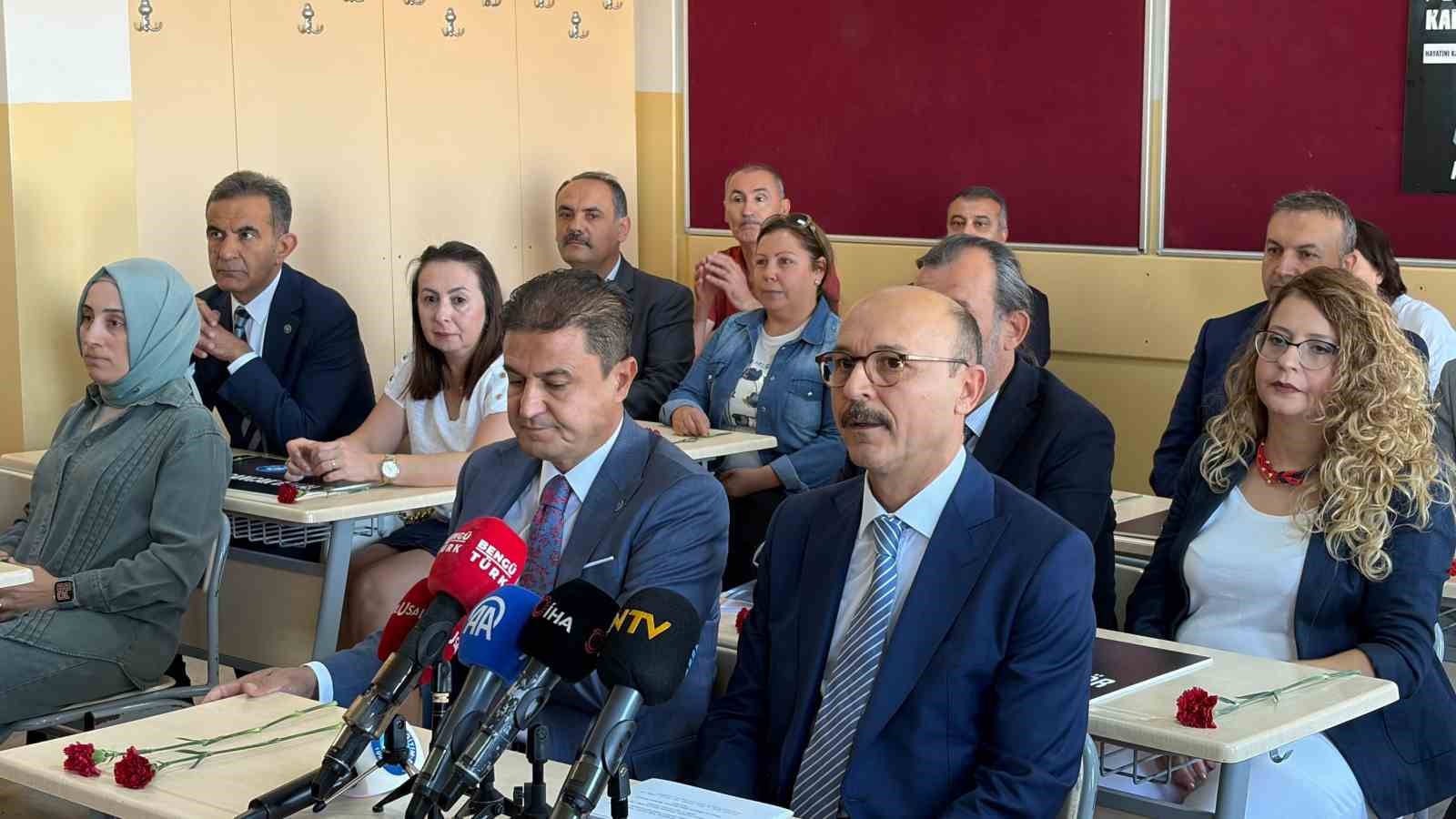Türk Eğitim-Sen Genel Başkanı Geylan: "Okullarda şiddet ve akran zorbalığı önemli bir sorun olarak karşımıza çıkmaktadır"