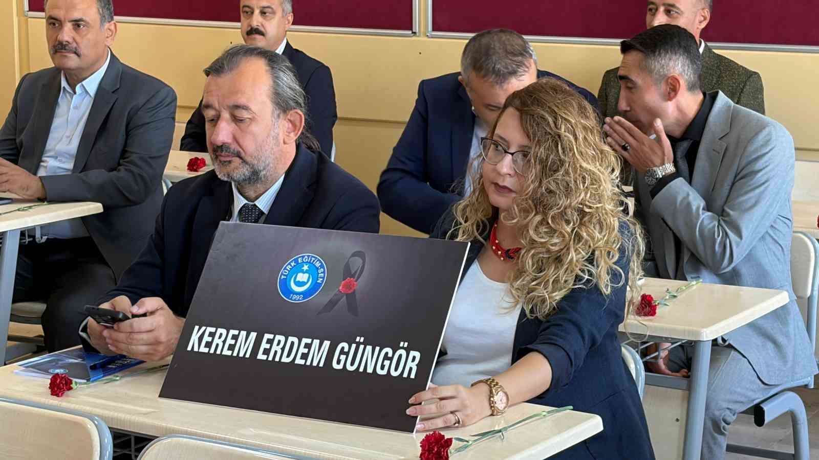 Türk Eğitim-Sen Genel Başkanı Geylan: "Okullarda şiddet ve akran zorbalığı önemli bir sorun olarak karşımıza çıkmaktadır"