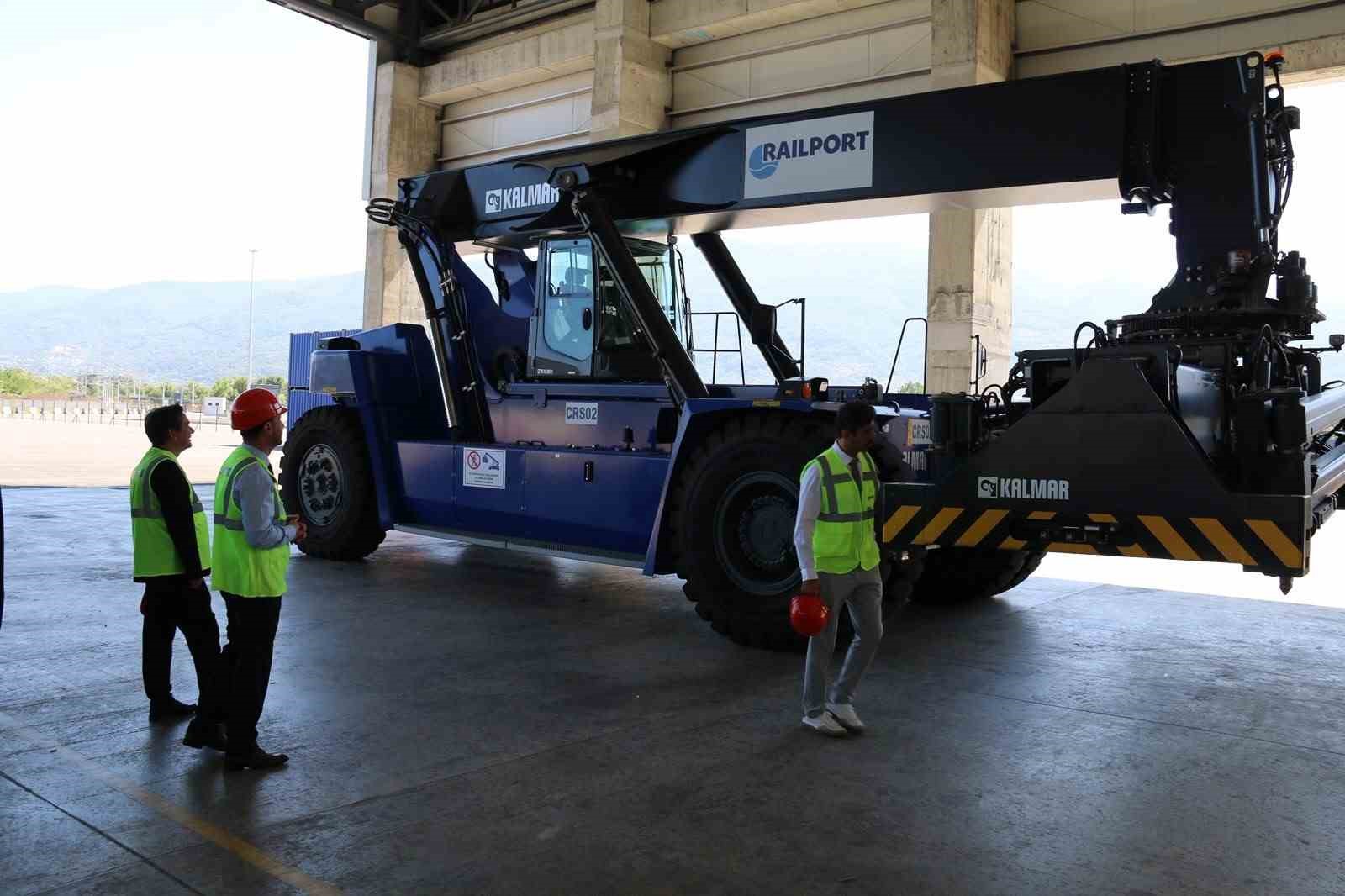 Karabük TSO heyeti, Karabük Lojistik Merkezi için Railport’u inceledi