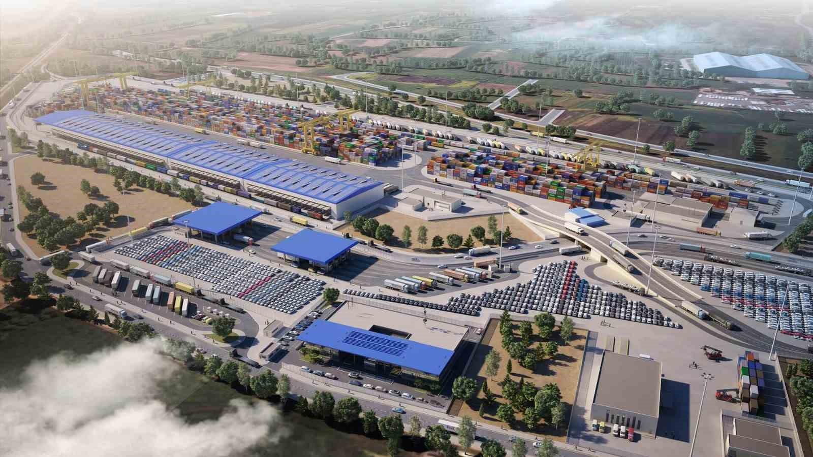 Karabük TSO heyeti, Karabük Lojistik Merkezi için Railport’u inceledi