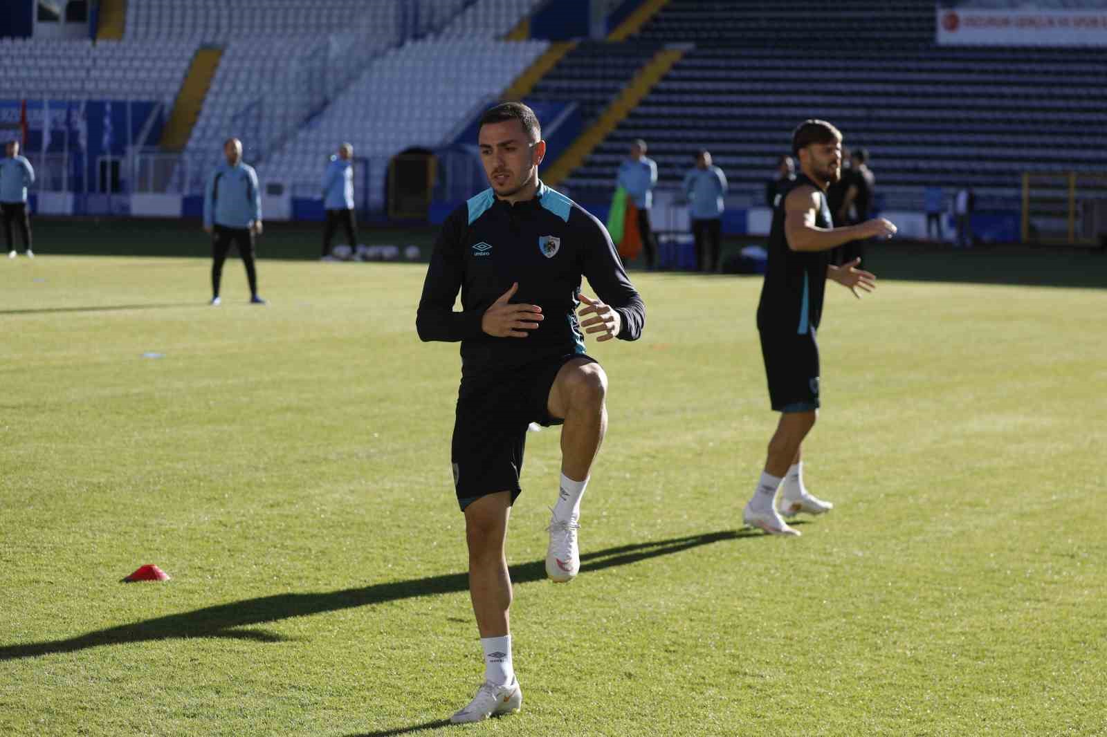 Erzurumspor FK, Beşiktaş maçının hazırlıklarına devam etti