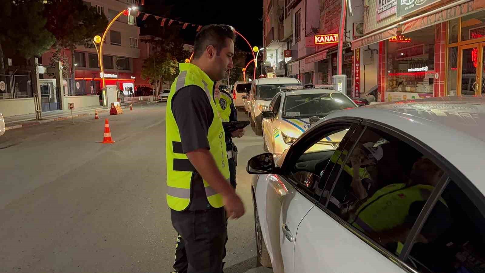 Çorum’da trafik denetimi: 28 araç sürücüsüne ceza