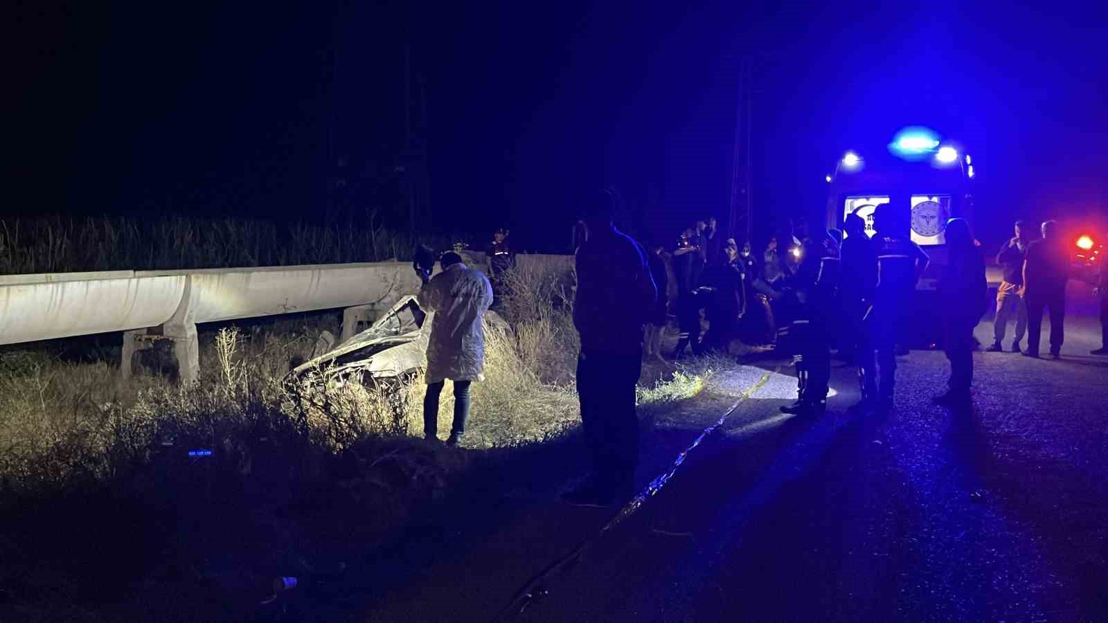 Takla atan otomobilden fırlayan şahıs hayatını kaybetti