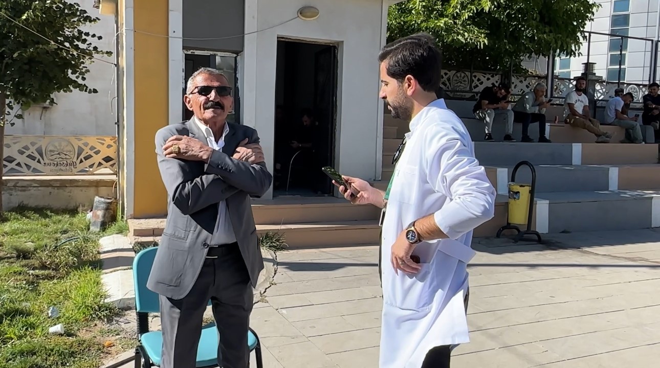 Yüksekova’da parklar sağlık sahnesine dönüştü