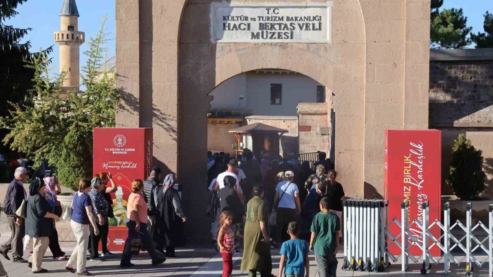 Hacı Bektaş Veli Müzesi’ni 8 ayda 385 bin kişi ziyaret etti