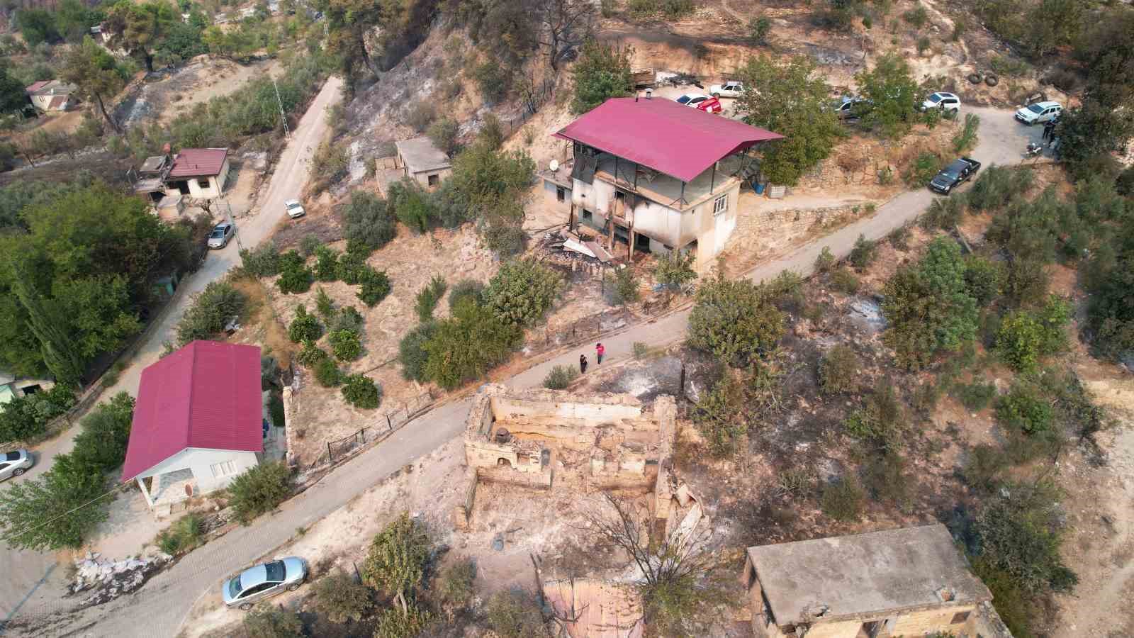 Orman yangınında acı bilanço: 19 hane yandı