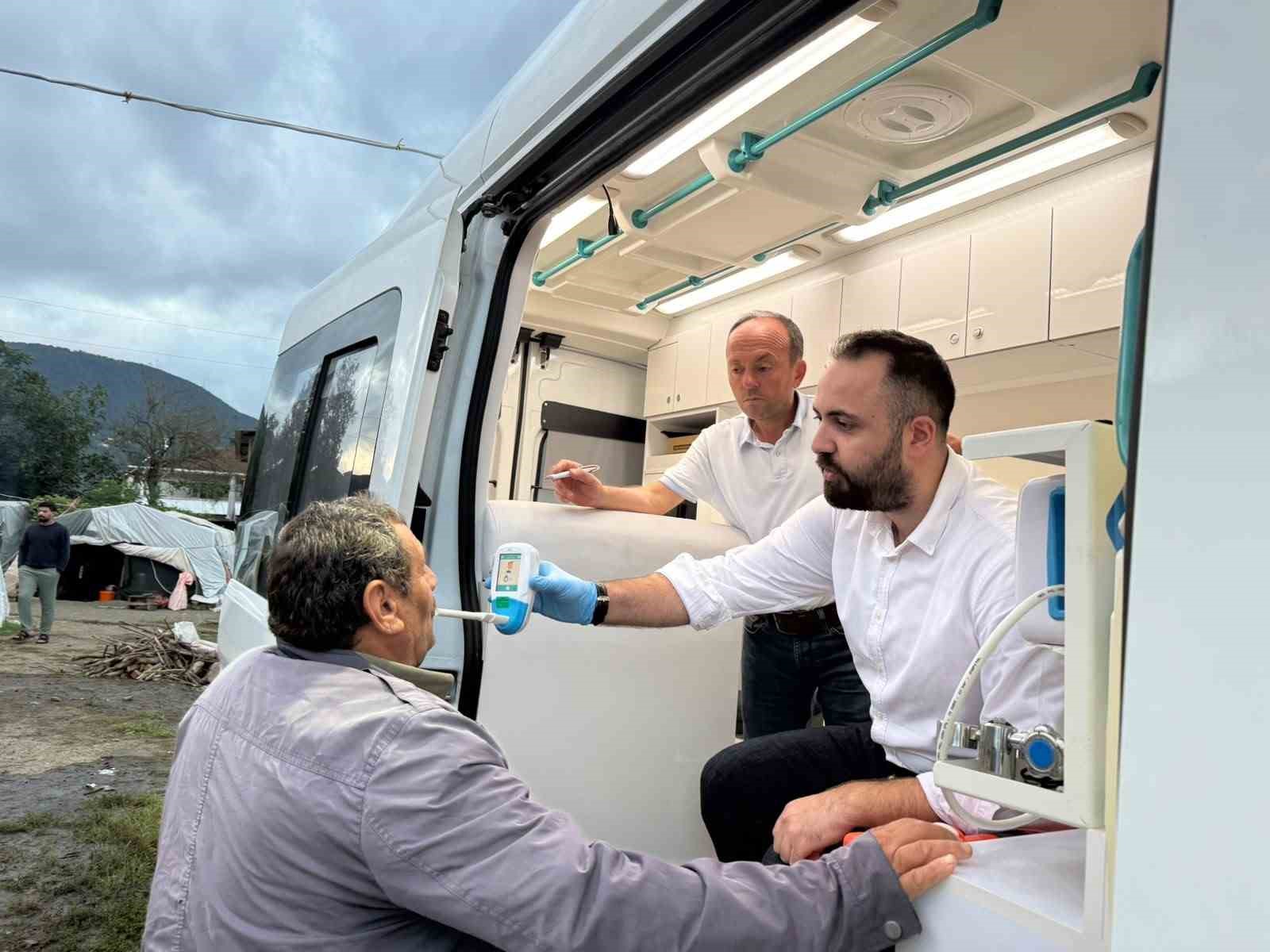 Çarşamba’da mevsimlik tarım işçilerine sağlık taraması