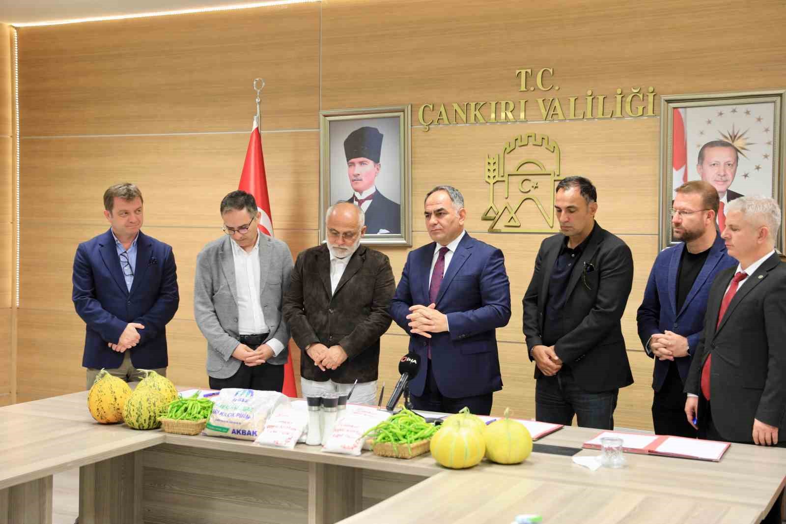 Çankırı’da imzalanan protokol çiftçinin yüzünü güldürecek