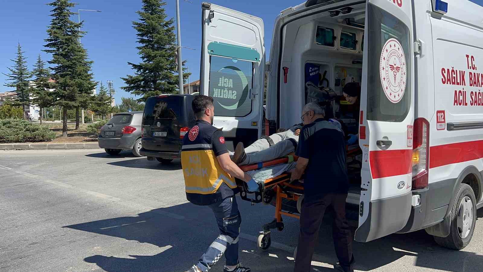 Çorum’da trafik kazası: 1 yaralı