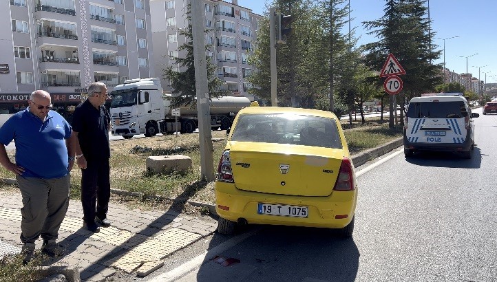 Çorum’da trafik kazası: 1 yaralı