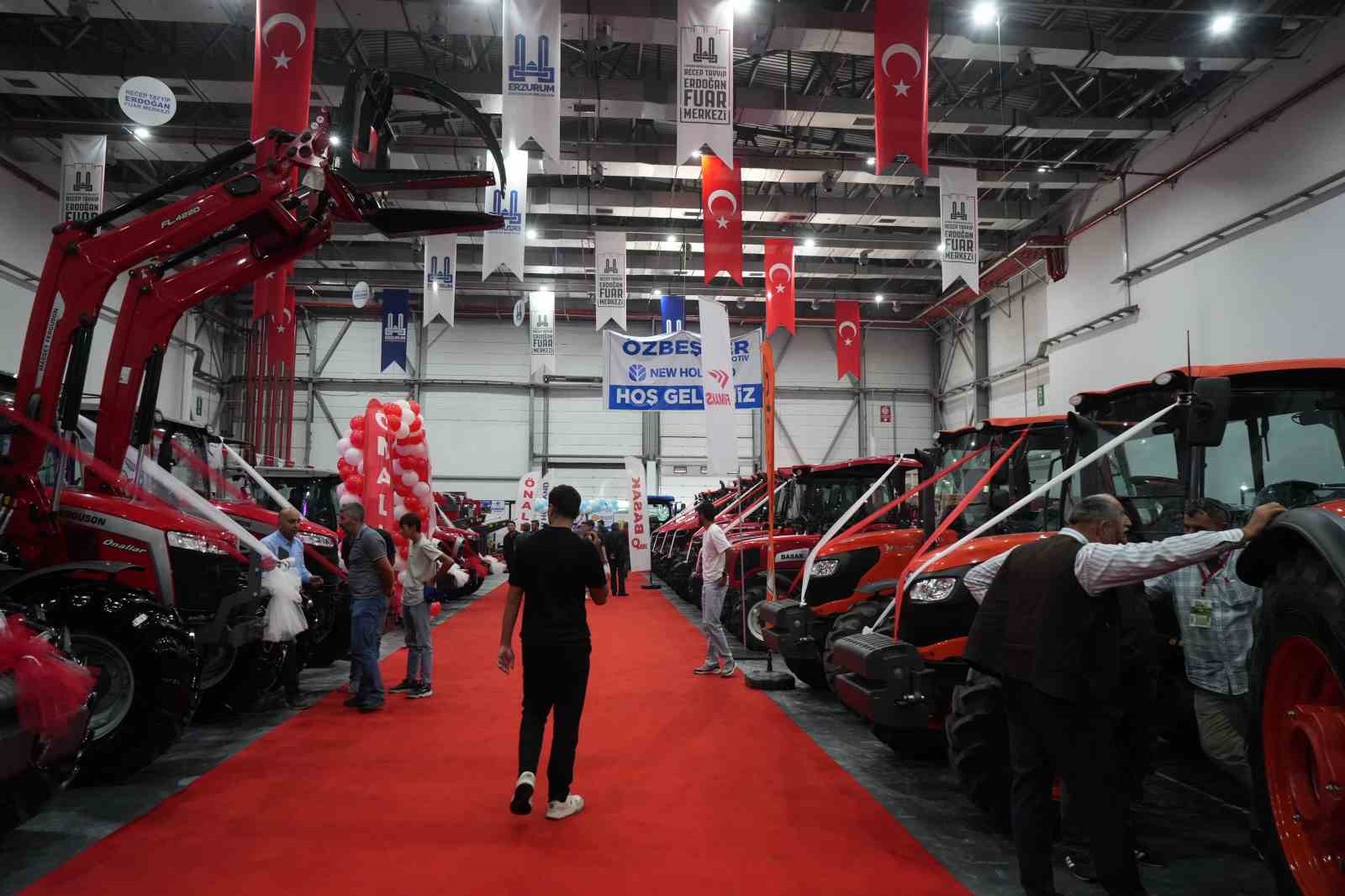 Erzurum’da gıda, tarım ve hayvancılık fuarı kapılarını açtı