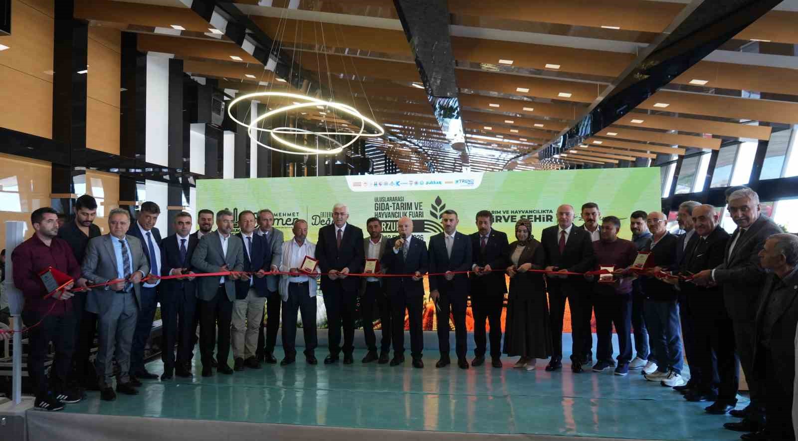 Erzurum’da gıda, tarım ve hayvancılık fuarı kapılarını açtı