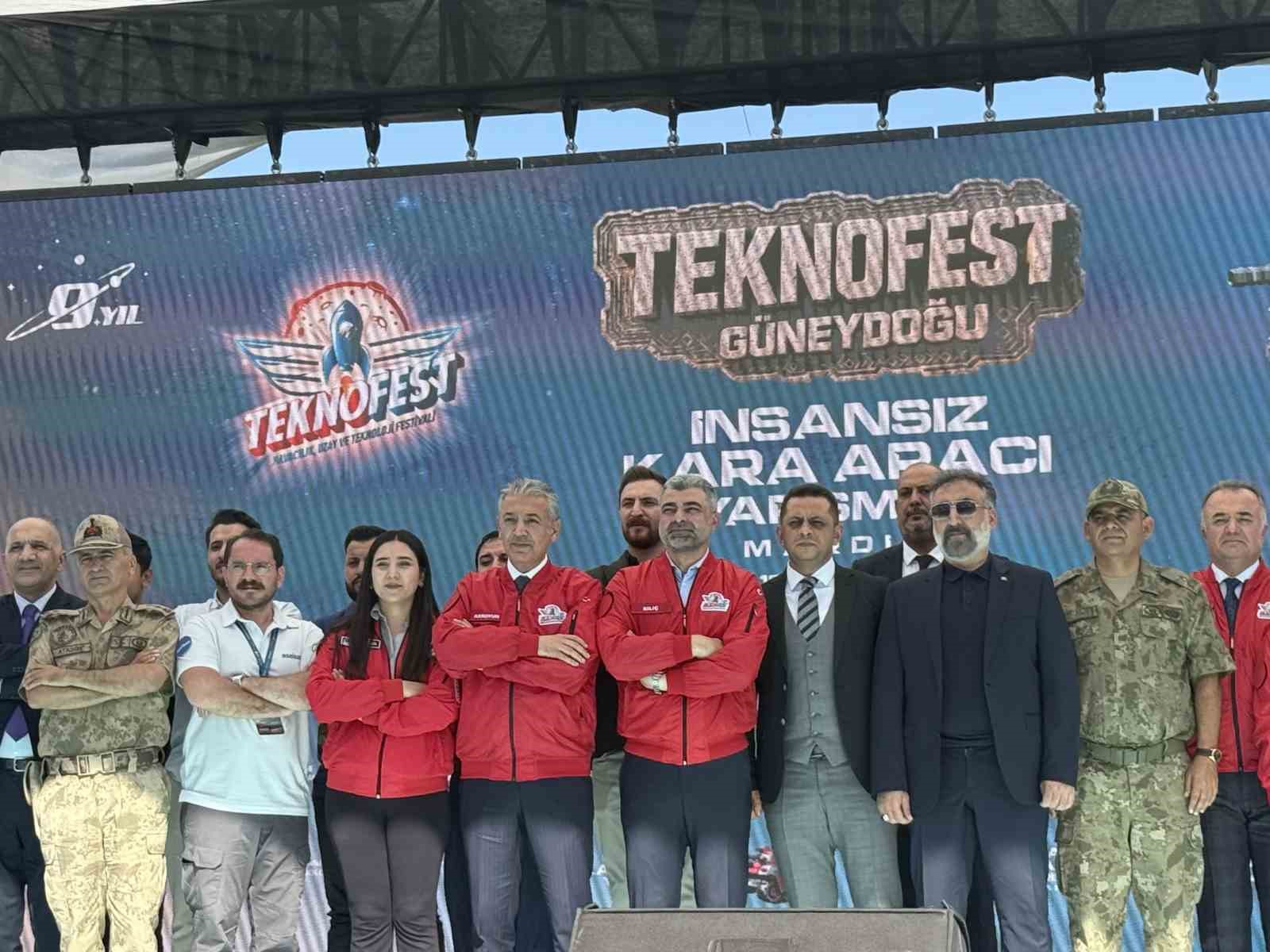TEKNOFEST İnsansız Kara Aracı Yarışması Mardin’de başladı