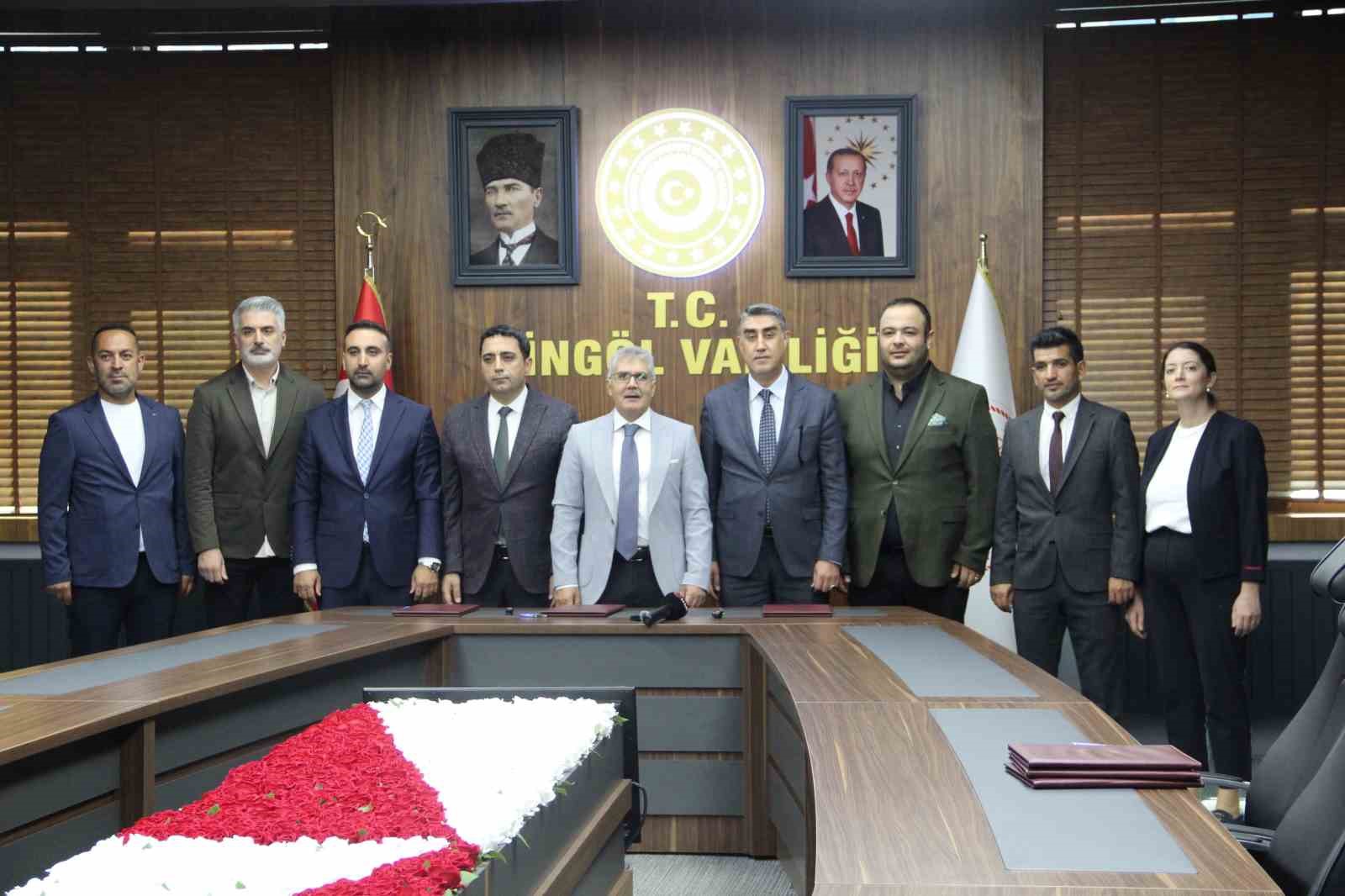Bingöl’de iki ayrı projeye teknik destek protokolü imzalandı