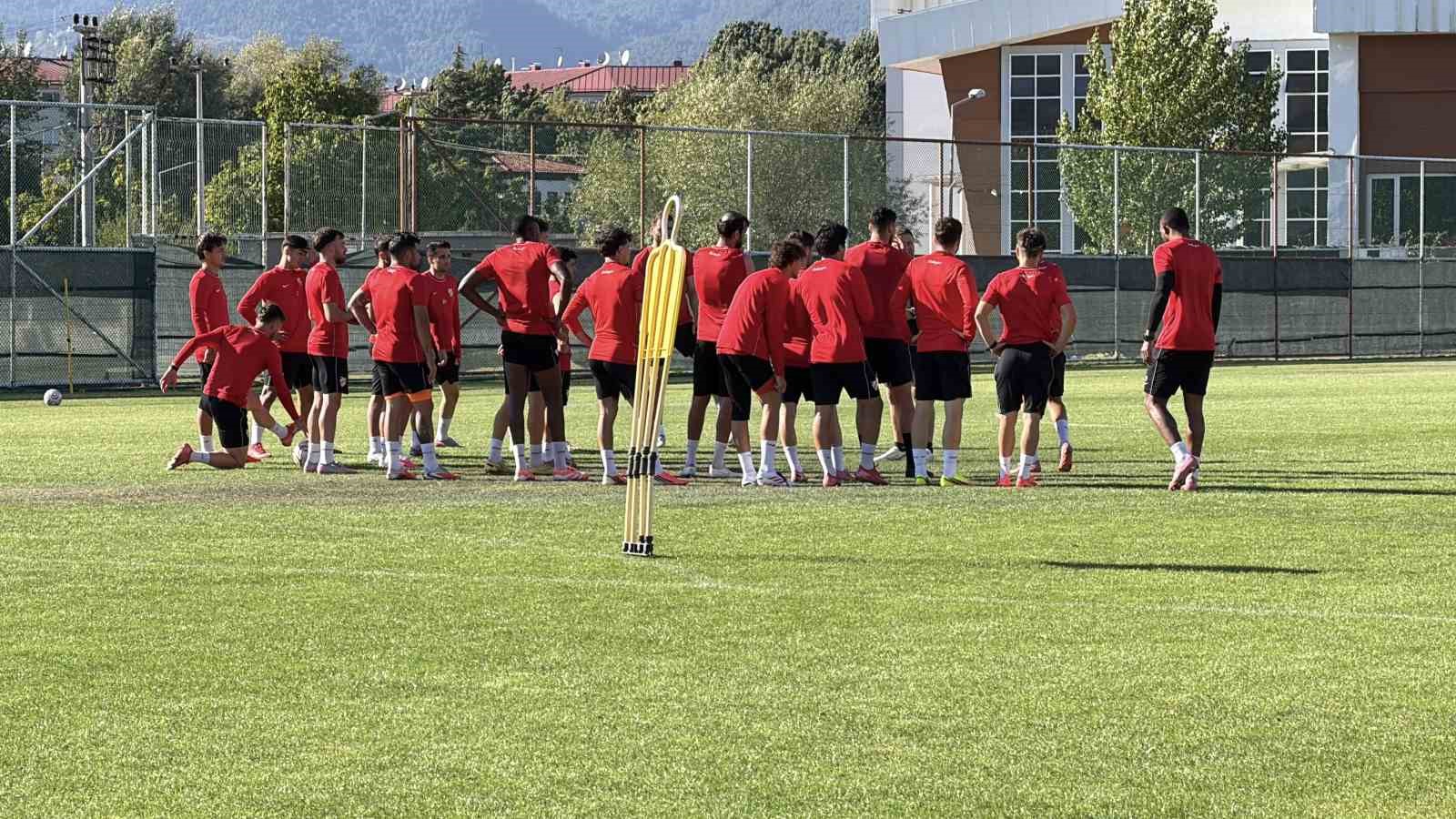 Boluspor, Pendikspor maçı hazırlıklarını sürdürdü