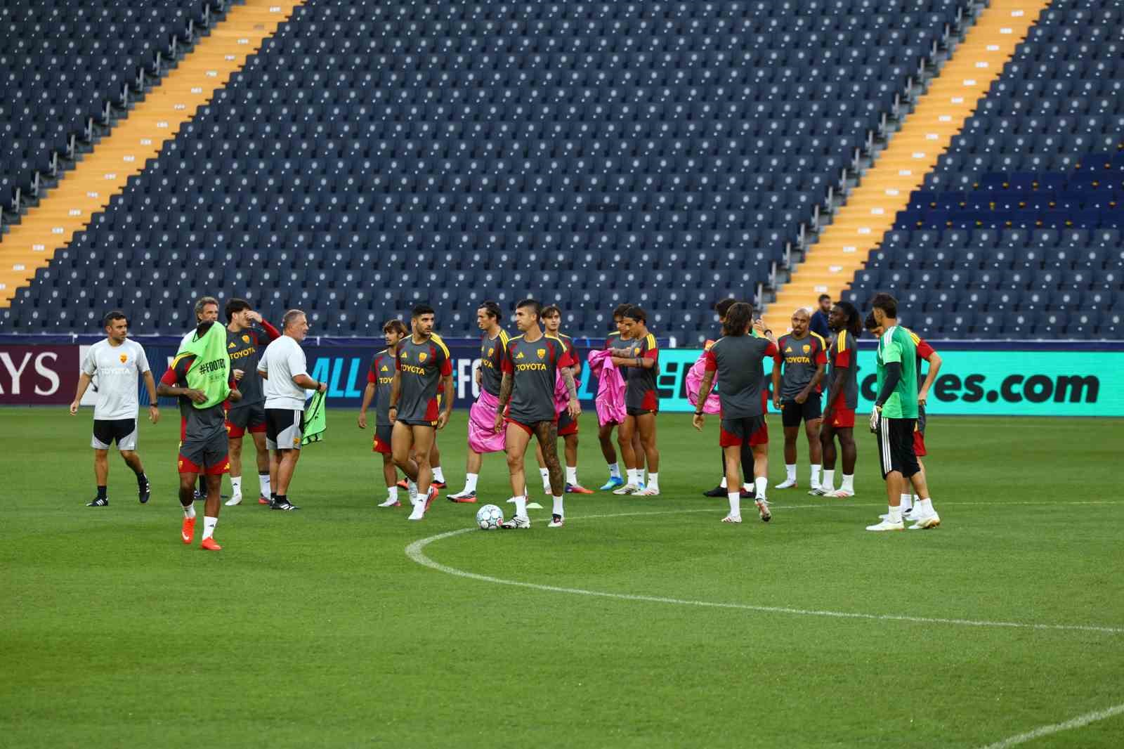 Roma, Fenerbahçe maçına hazır