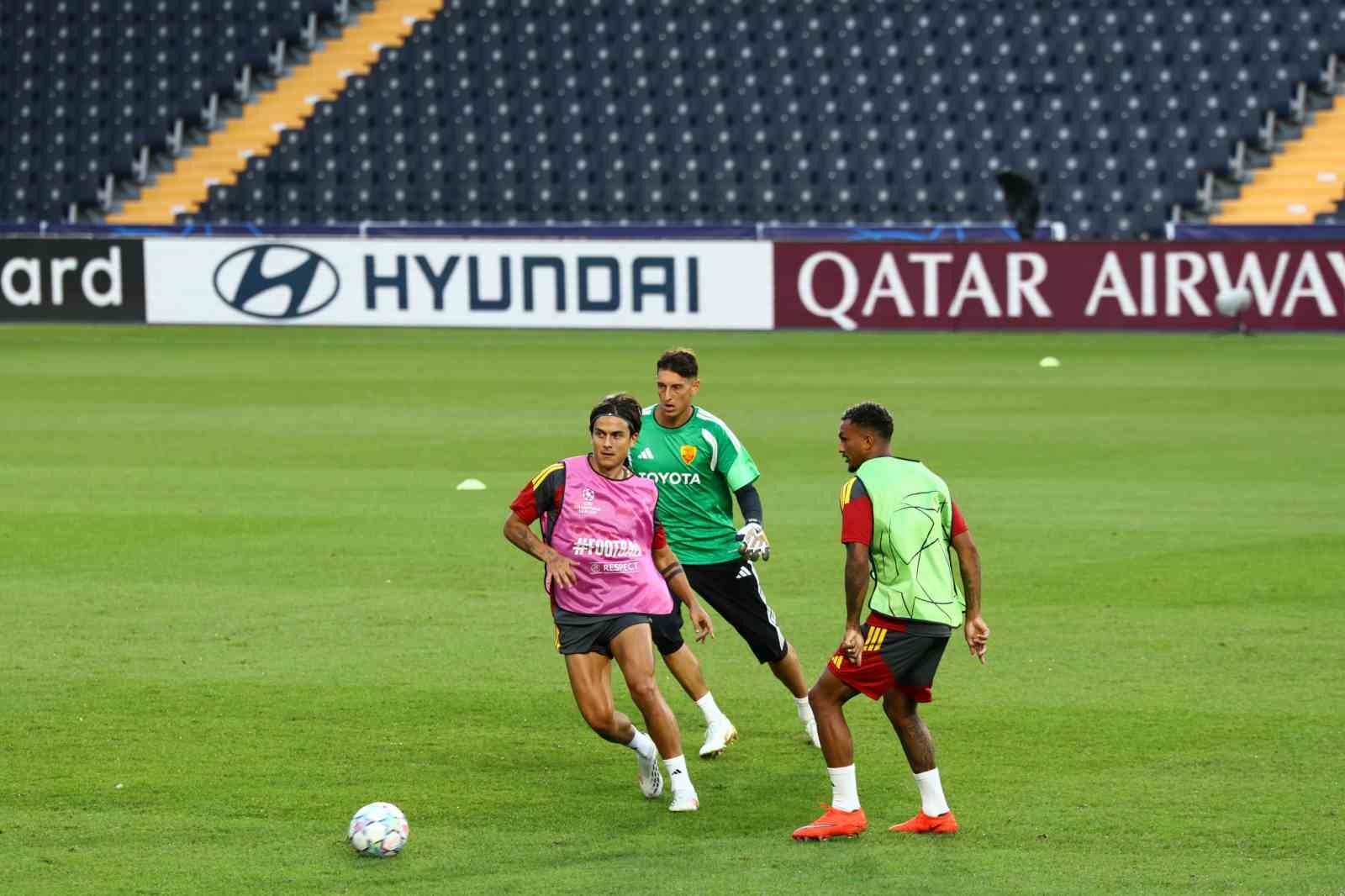 Roma, Fenerbahçe maçına hazır