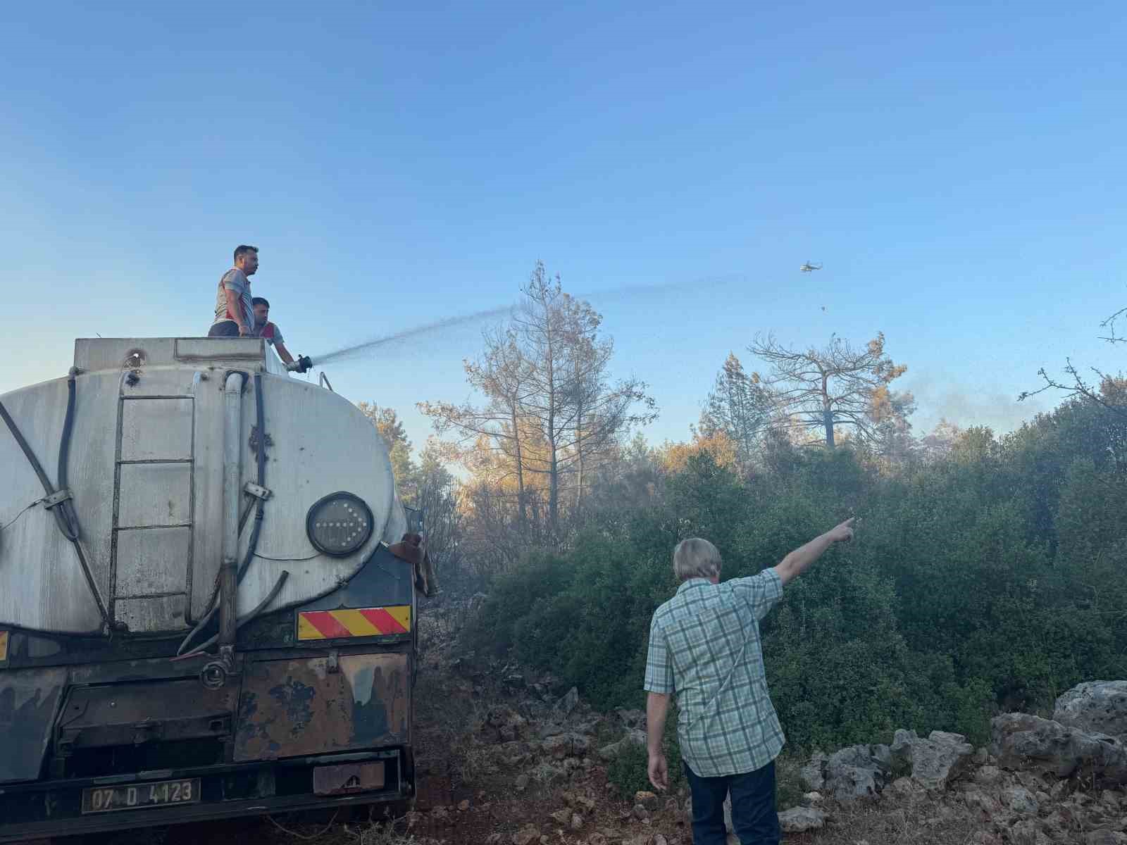 Vali Şahin, Antalya’daki orman yangınlarının son durumunu paylaştı