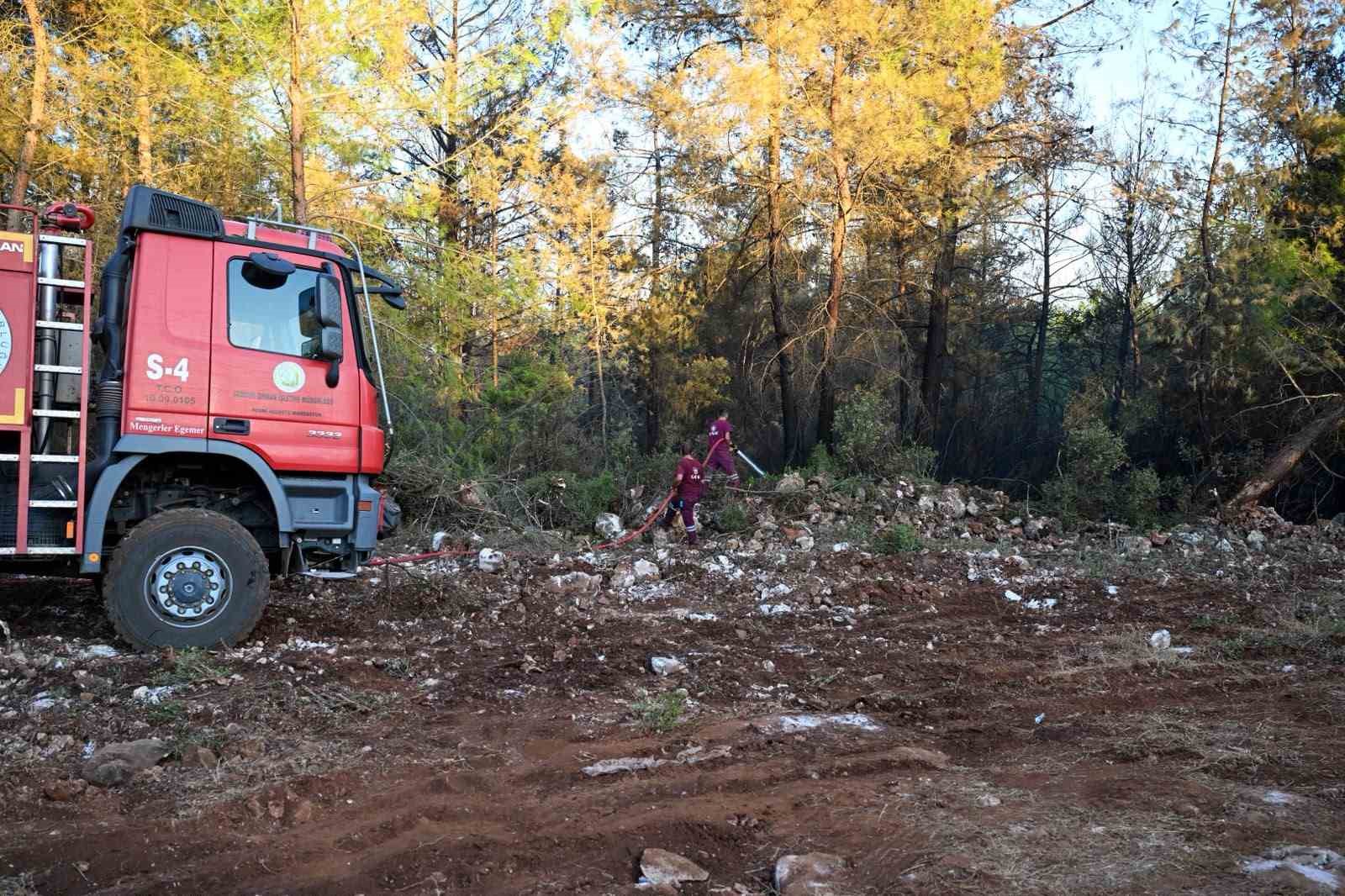 Vali Şahin, Antalya’daki orman yangınlarının son durumunu paylaştı