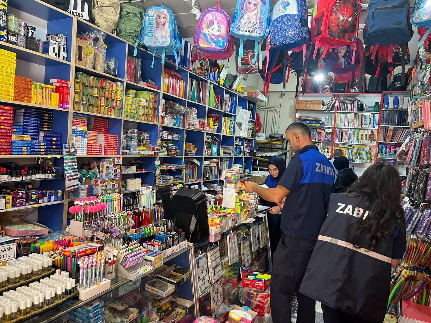 Erzincan’da 203 kırtasiye işletmesine denetim