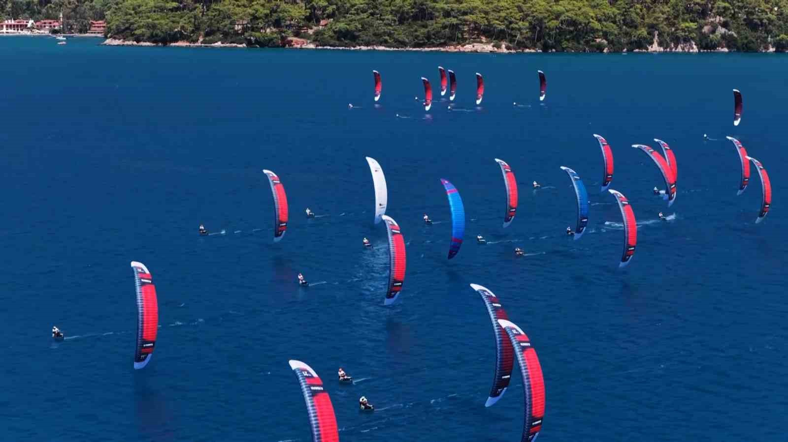 Gökova Körfezi’nde Formula Kite Avrupa Şampiyonası heyecanı