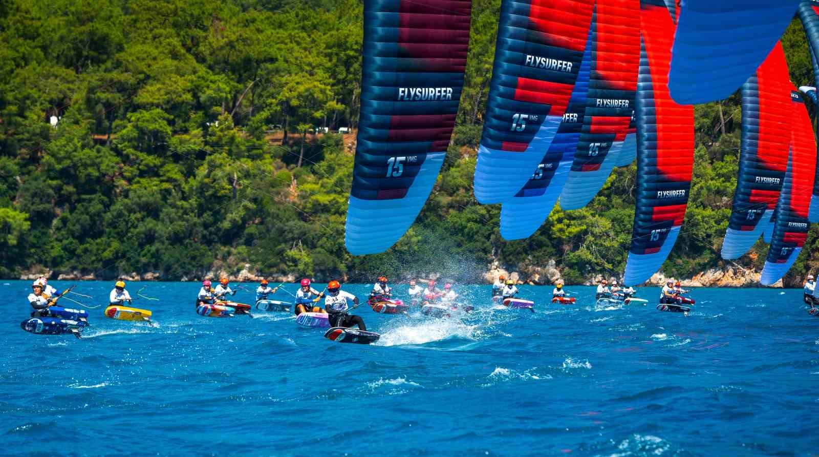 Gökova Körfezi’nde Formula Kite Avrupa Şampiyonası heyecanı